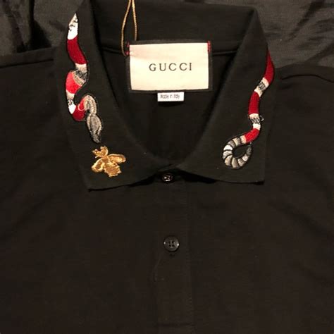 replica gucci polo snake|gucci polo snake collar.